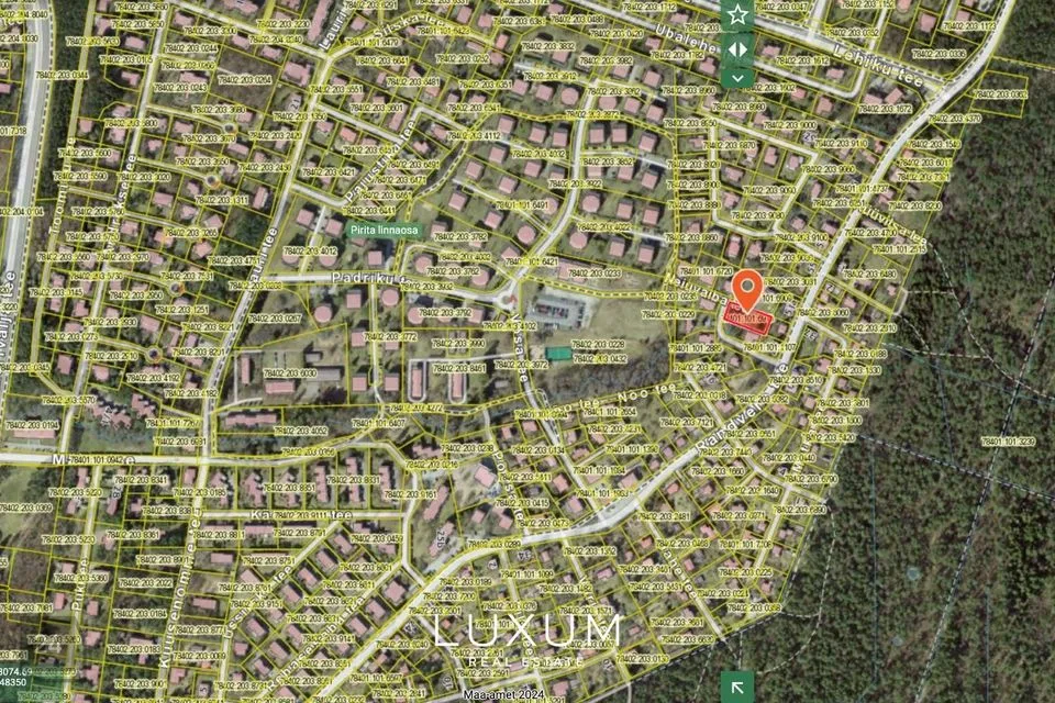 Земля жилой застройки, 1253 m² участок в Tallinn, Pirita linnaosa - фото 4
