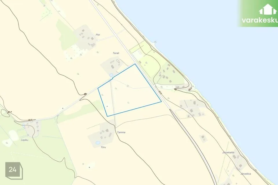 Maatulundusmaa, 52751 m² Maa  -  Peipsiääre vald, Kodavere küla - foto 2