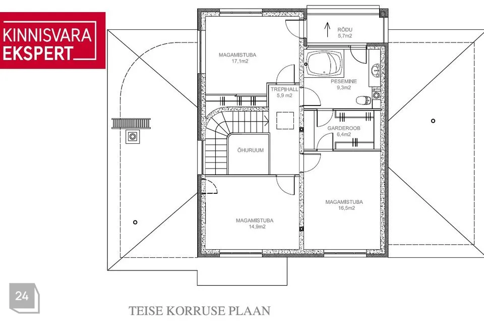 6-toaline Maja - Pärnu linn, Pärnu linn - foto 4