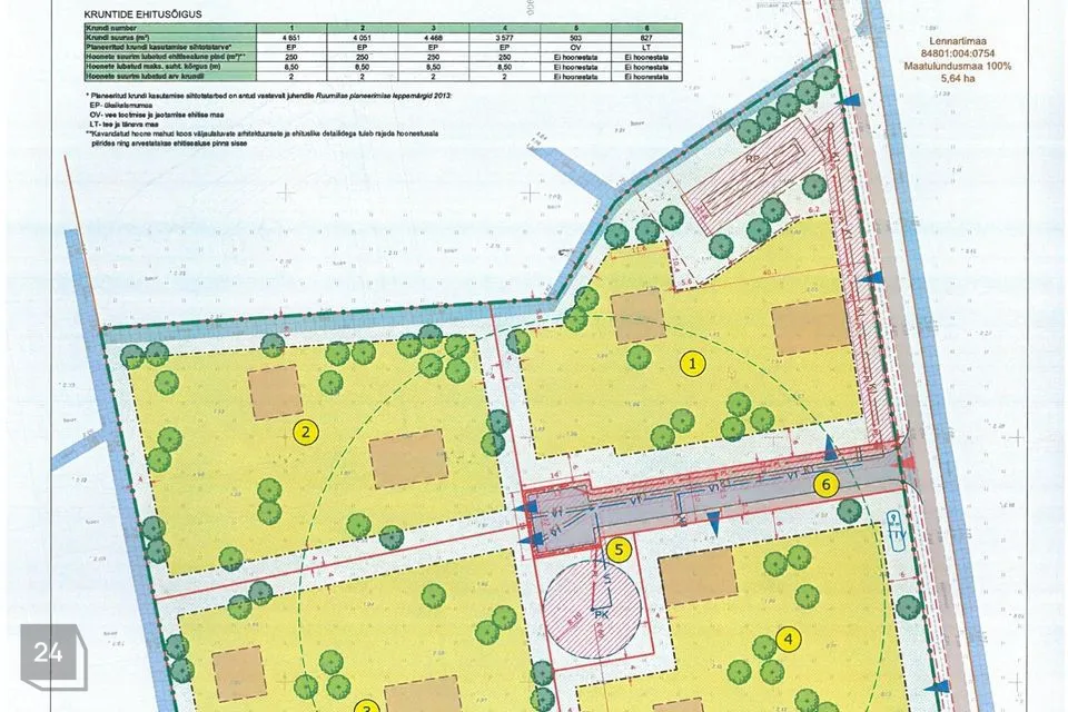 Elamumaa, 4655 m² Maa - Häädemeeste vald, Tahkuranna küla - foto 3
