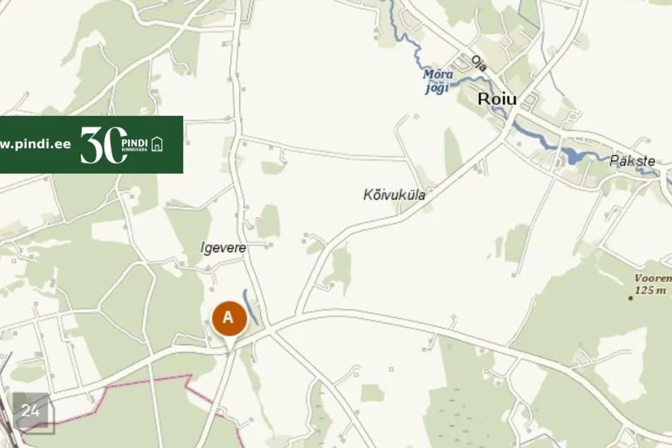 Elamumaa, 2740 m² Maa - Kastre vald, Igevere küla - foto 3