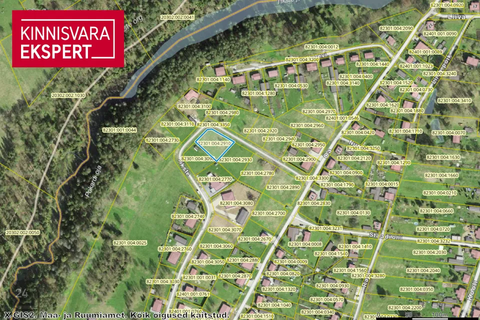 Земля жилой застройки, 1270 m² участок в Tõrva vald, Tõrva linn - фото 4