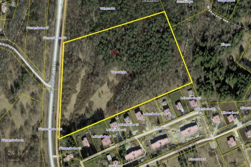 1541 m² Maa  -  Viimsi vald, Laiaküla