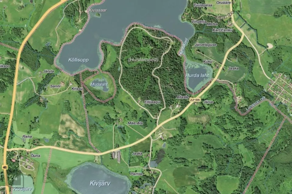 4-комнатная Дача в Kambja vald, Palumäe küla