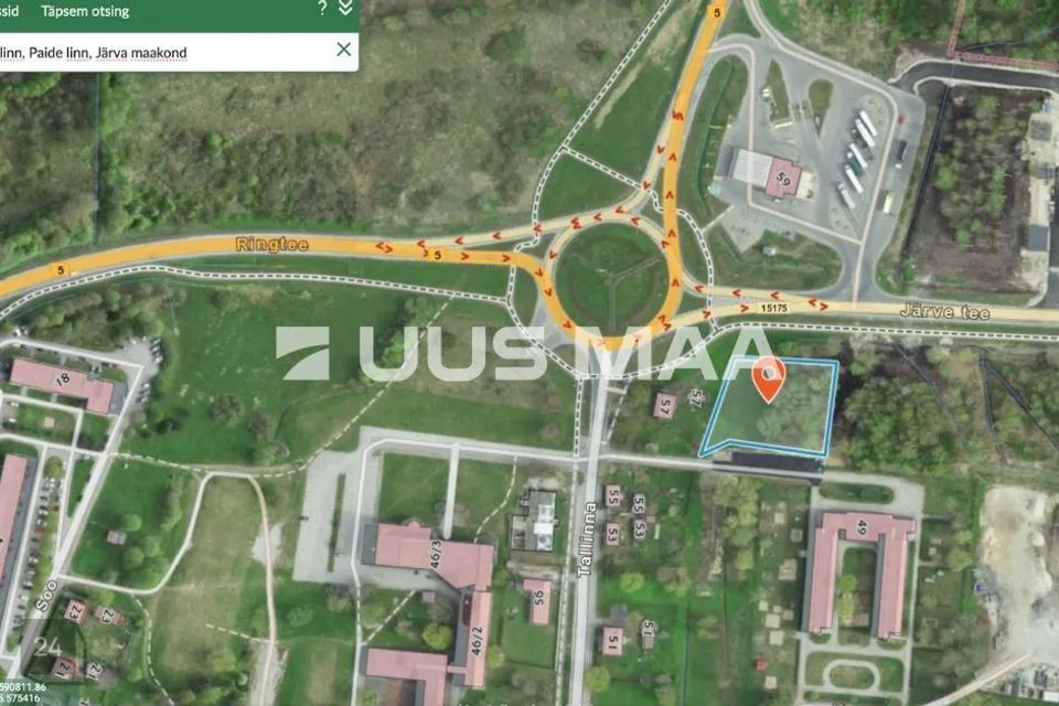 Ärimaa, 2633 m² Maa - Paide linn, Paide linn