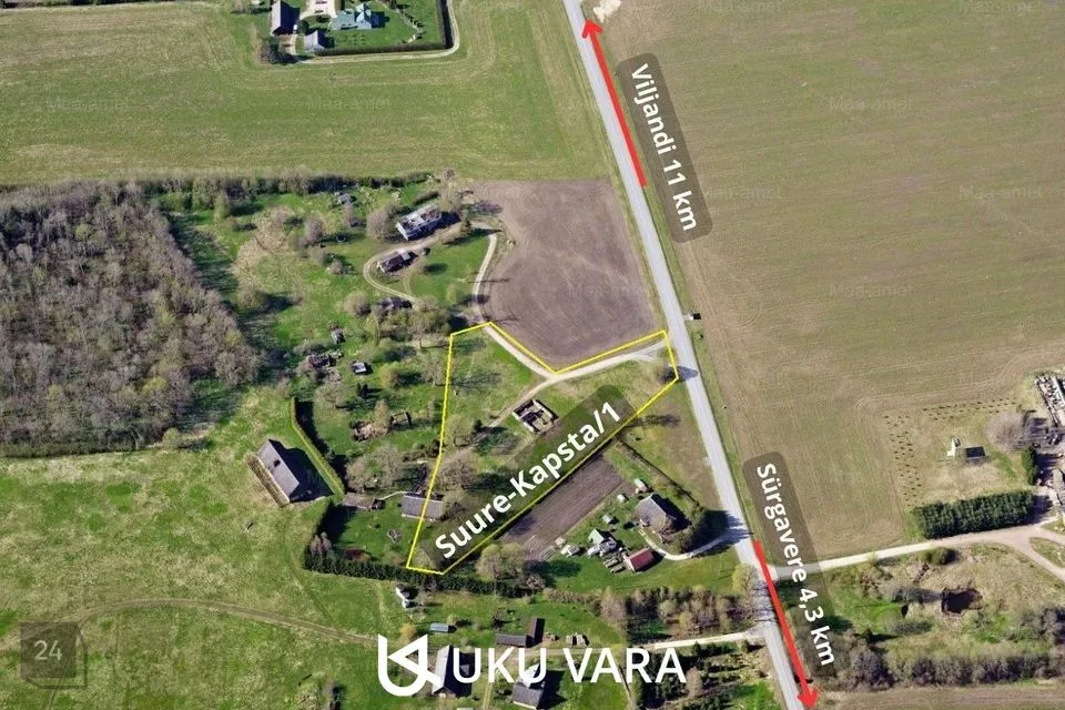 3-toaline Suvila  -  Viljandi vald, Kookla küla - foto 4