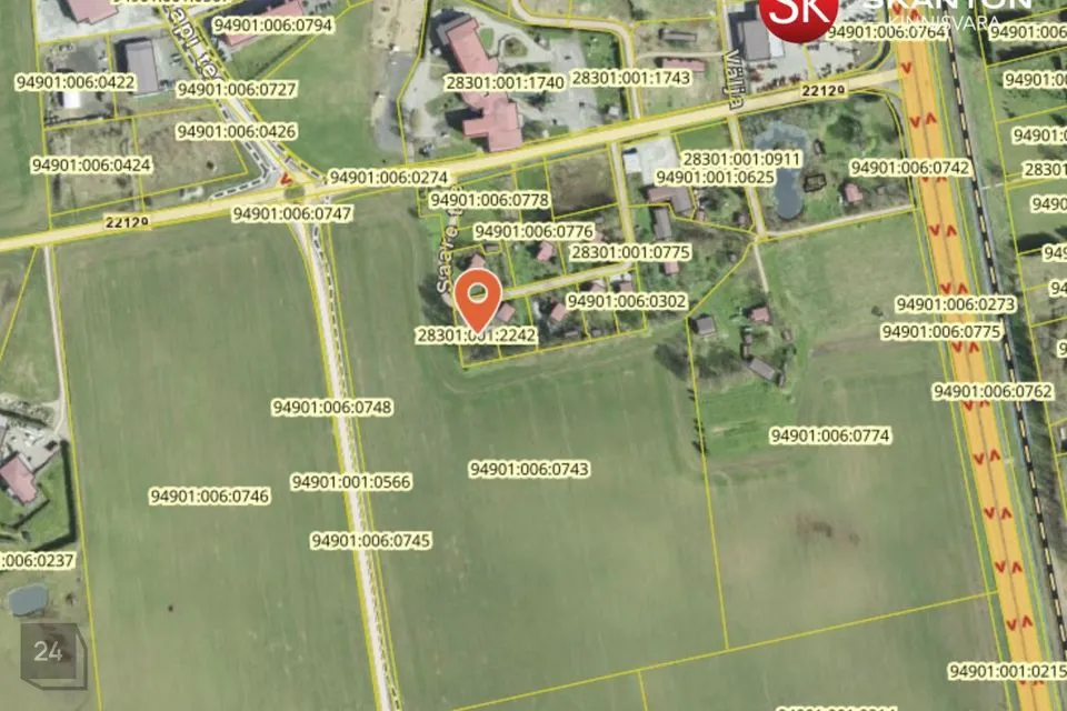 Земля жилой застройки, 1288 m² участок в Kambja vald, Soinaste küla - фото 3