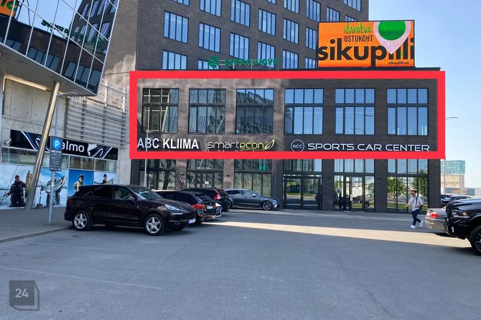 Büroo või Teenindus, 375 m² Äripind  -  Tallinn, Lasnamäe linnaosa
