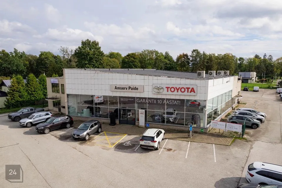 Торговля, 1591 m² Бизнес-площадь в Paide linn, Paide linn