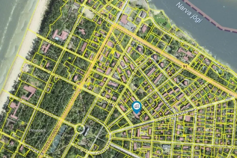 Земля коммерческого назначения, 7803 m² участок в Narva-Jõesuu linn, Narva-Jõesuu linn - фото 4