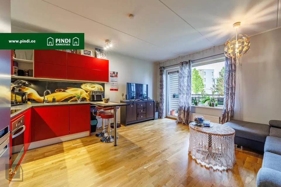 2-room apartment in Tallinn, Haabersti linnaosa