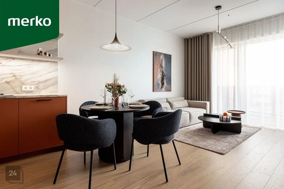 2-room apartment in Tallinn, Lasnamäe linnaosa