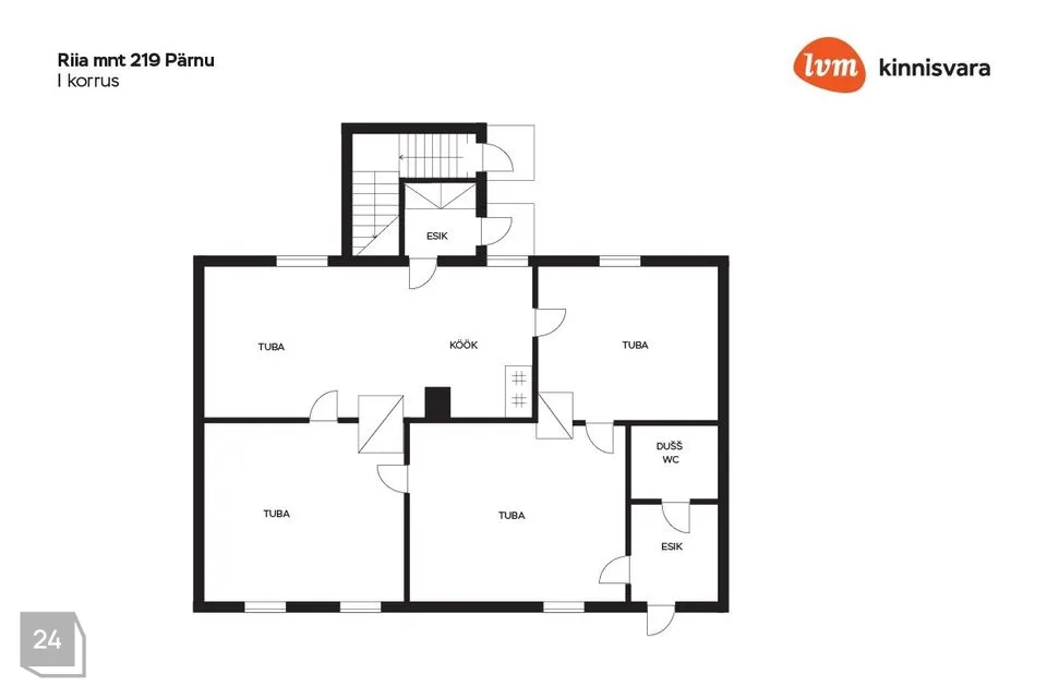 6-toaline Maja  -  Pärnu linn, Pärnu linn - foto 2