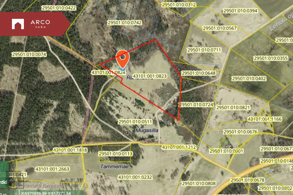 Maatulundusmaa, 135391 m² Maa - Lääne-Harju vald, Lehola küla