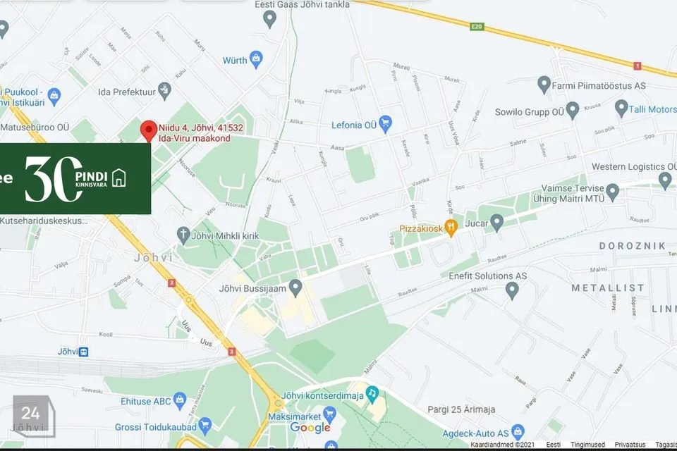 Mitme sihtotstarbega, 100 m² Äripind  -  Jõhvi vald, Jõhvi linn - foto 2