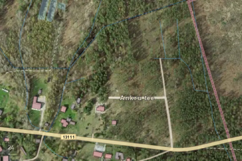 Земля жилой застройки, 3544 m² участок в Alutaguse vald, Katase küla - фото 3