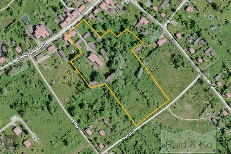 Земля жилой застройки или Земля коммерческого назначения, 23300 m² участок в Lääneranna vald, Lihula linn - фото 4