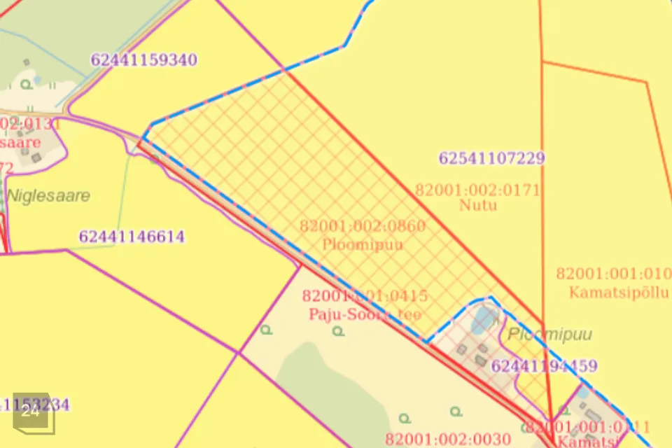 Maatulundusmaa, 96200 m² Maa  -  Valga vald, Paju küla - foto 2