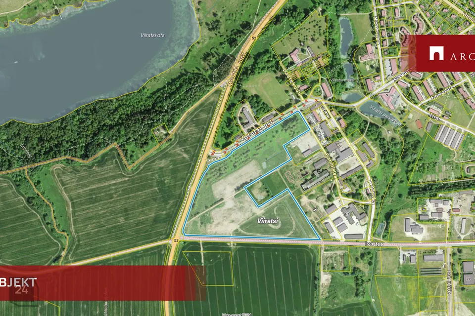 Земля жилой застройки, 110448 m² участок в Viljandi vald, Viiratsi alevik - фото 3
