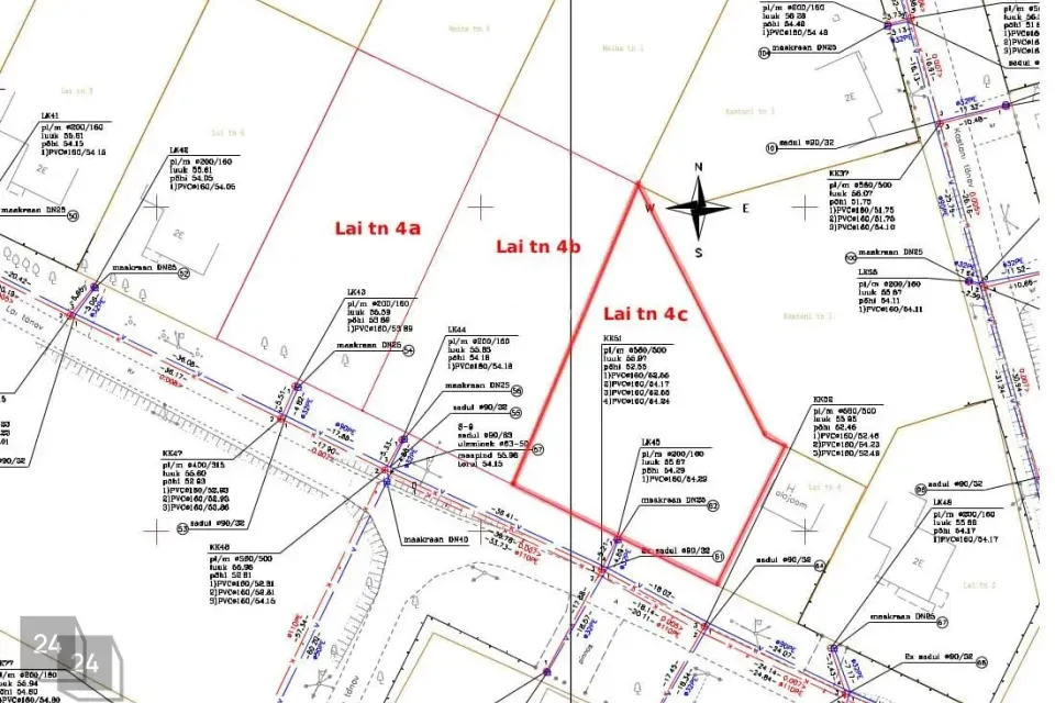 Elamumaa, 1343 m² Maa  -  Põhja-Sakala vald, Võhma linn - foto 3