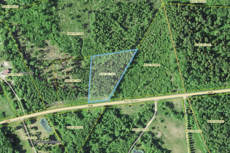 Maatulundusmaa, 10157 m² Maa  -  Lääneranna vald, Rädi küla