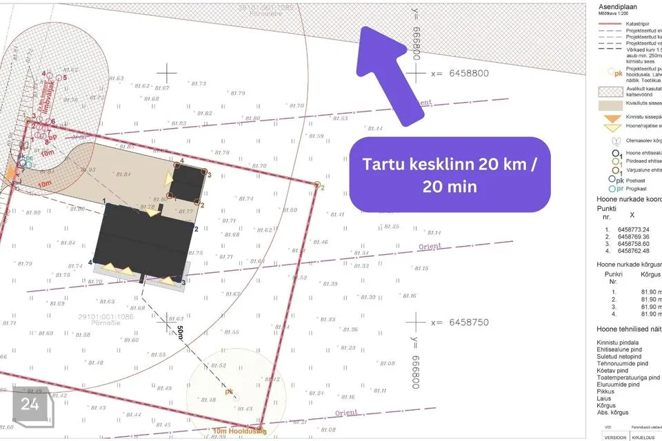 Maatulundusmaa, 3000 m² участок в Kastre vald, Aadami küla - фото 3