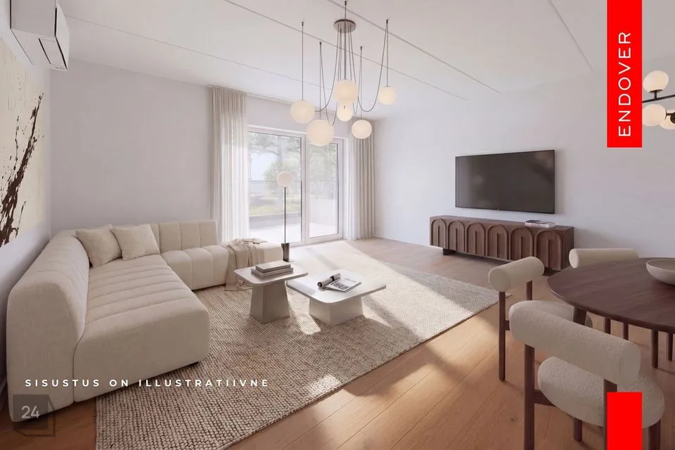 3-комнатная Квартира в Viimsi vald, Haabneeme alevik
