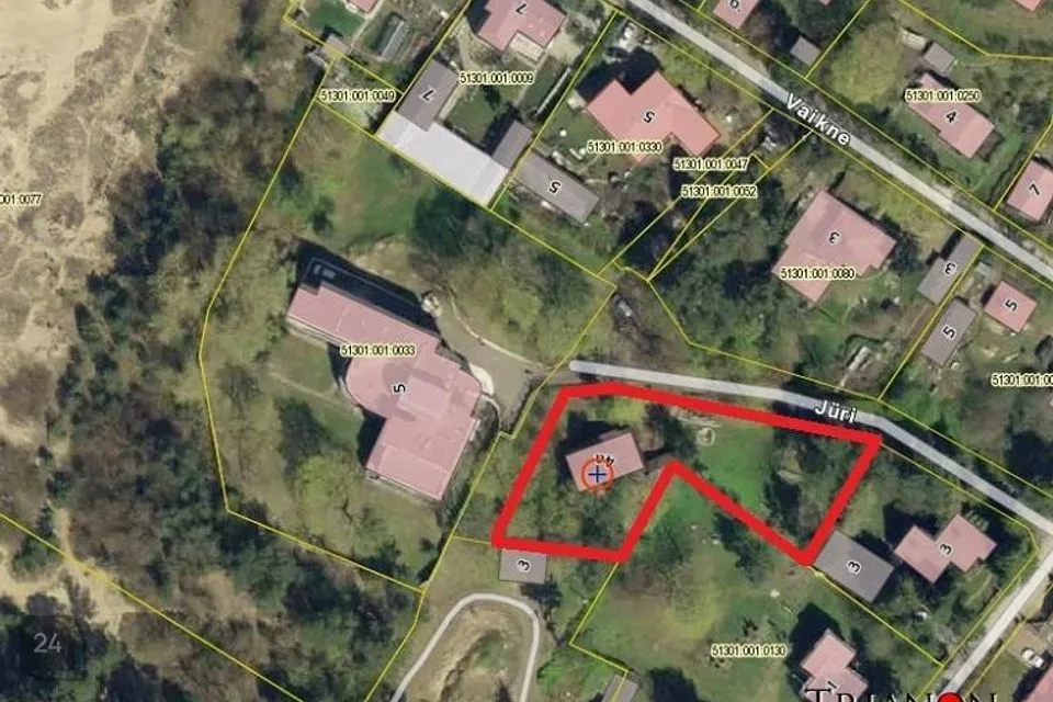 1404 m² Maa  -  Narva-Jõesuu linn, Narva-Jõesuu linn