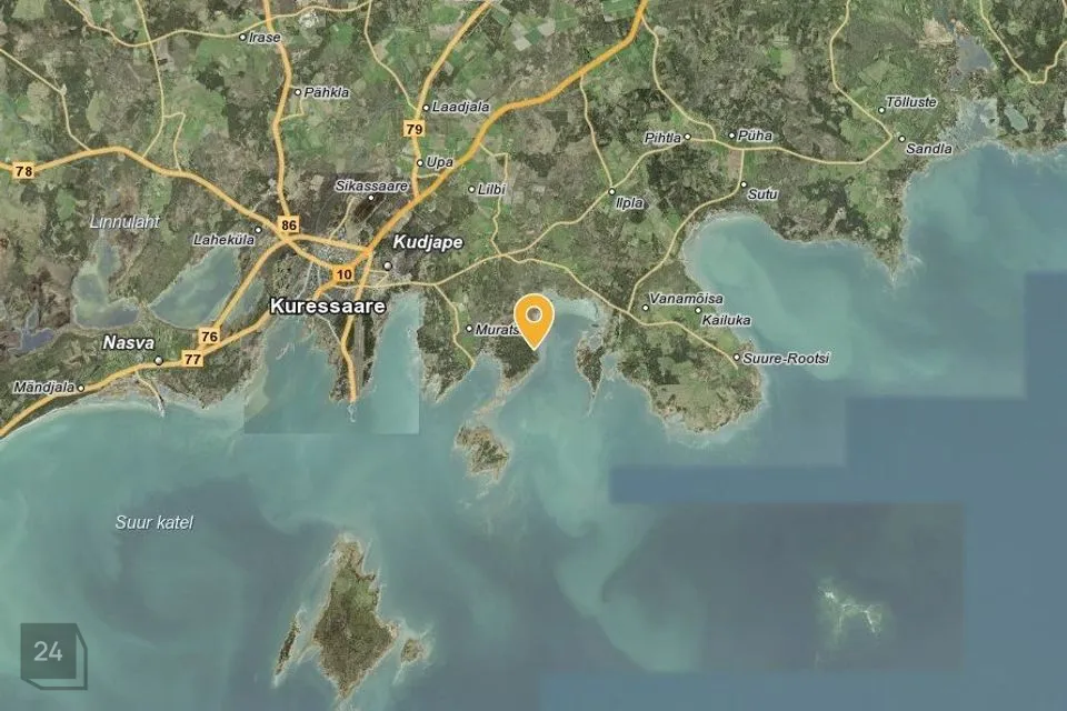 Sihtotstarbeta maa, 82400 m² Maa  -  Saaremaa vald, Muratsi küla - foto 4