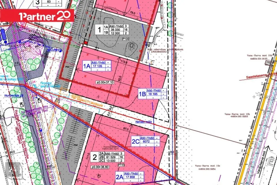 Sihtotstarbeta maa, 17862 m² Maa  -  Maardu linn - foto 5