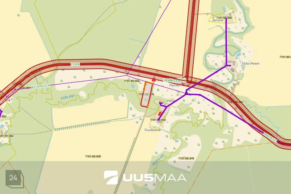 Земля производственного назначения, 8209 m² участок в Saarde vald, Tõlla küla - фото 4