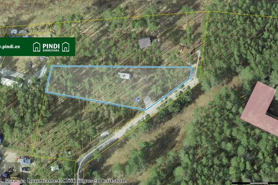 Residential land, 1450 m² land in Alutaguse vald, Alajõe küla - photo 4