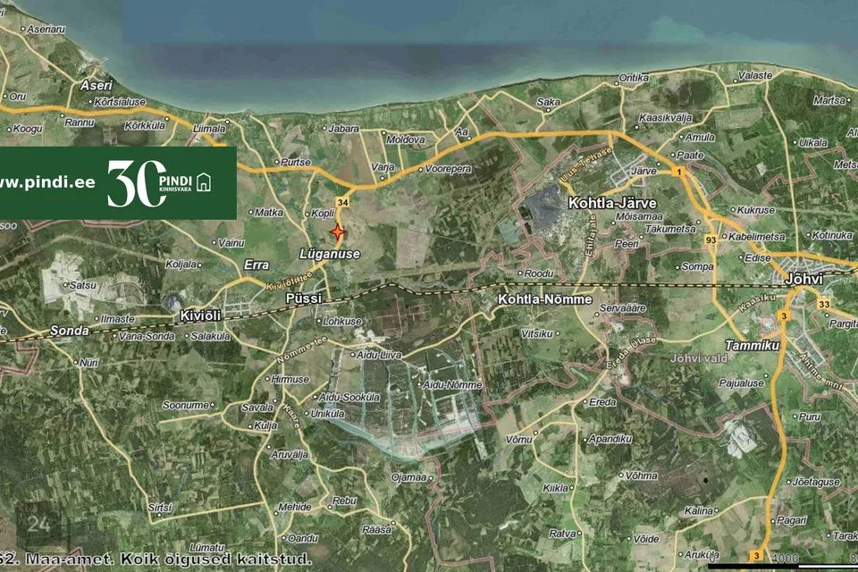 Elamumaa, 10786 m² Maa - Lüganuse vald, Mustmätta küla