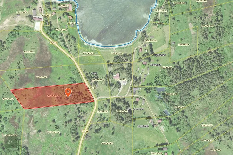 Maatulundusmaa, 17814 m² Maa  -  Viru-Nigula vald, Mahu küla - foto 3
