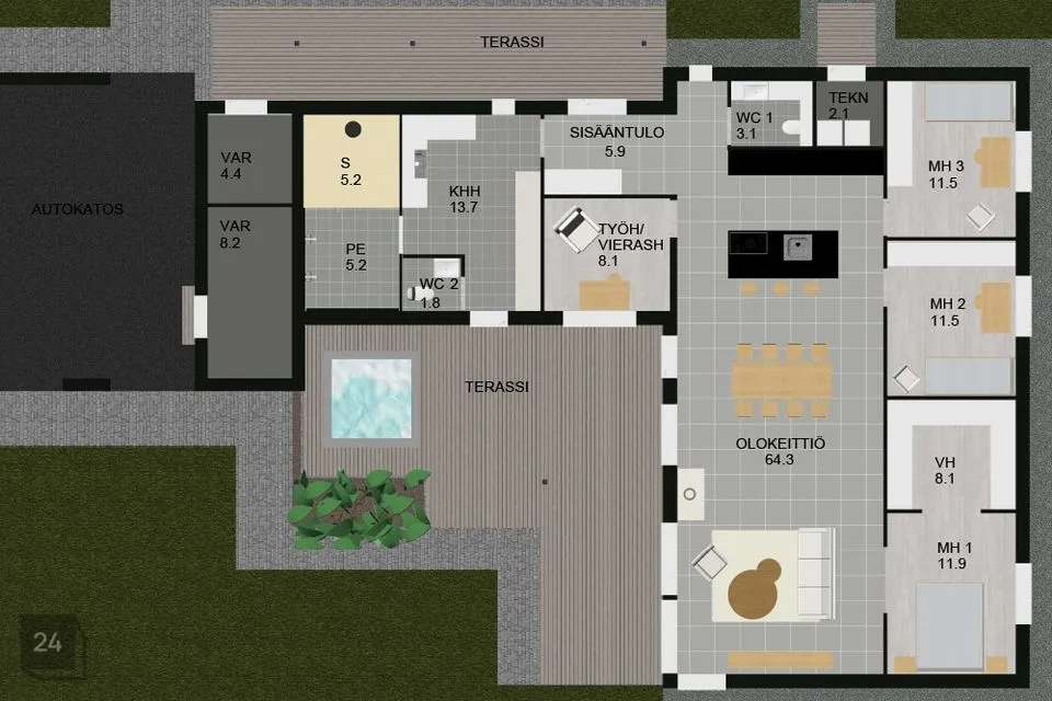 Elamumaa, 1499 m² Maa - Saku vald, Tänassilma küla - foto 5