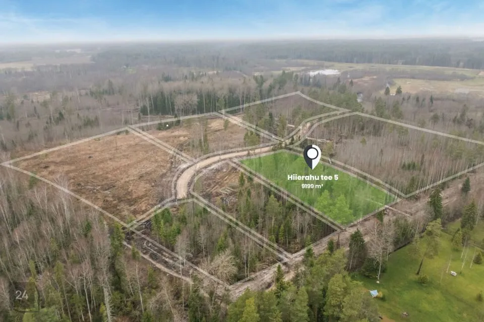 Земля жилой застройки, 9199 m² участок в Kose vald, Tuhala küla