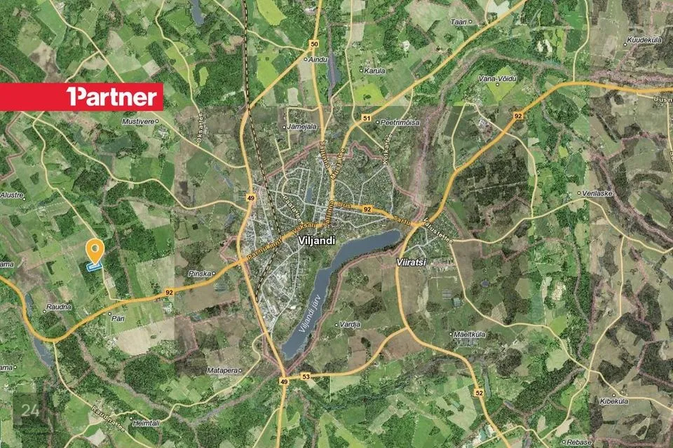 Maatulundusmaa, 40000 m² Maa  -  Viljandi vald, Päri küla - foto 5