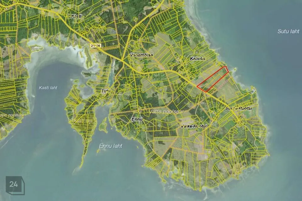 Cultivated land, 288380 m² land in Saaremaa vald, Kailuka küla - photo 3