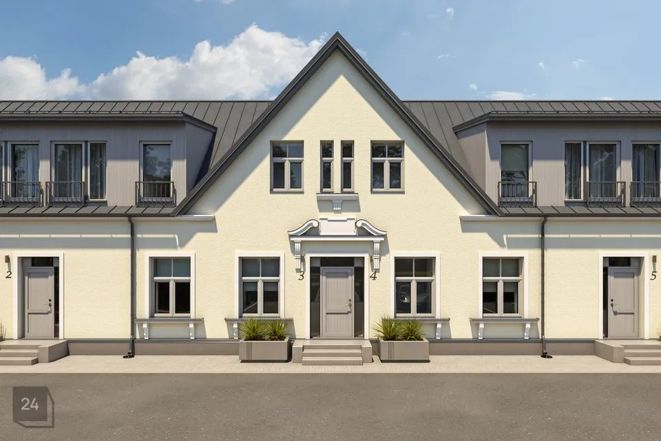 Рядный бокс, 4-комнатная часть дома в Paide linn, Paide linn - фото 4