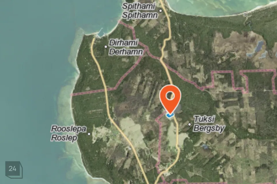 Maatulundusmaa, 7004 m² Maa  -  Lääne-Nigula vald, Tuksi küla / Bergsby