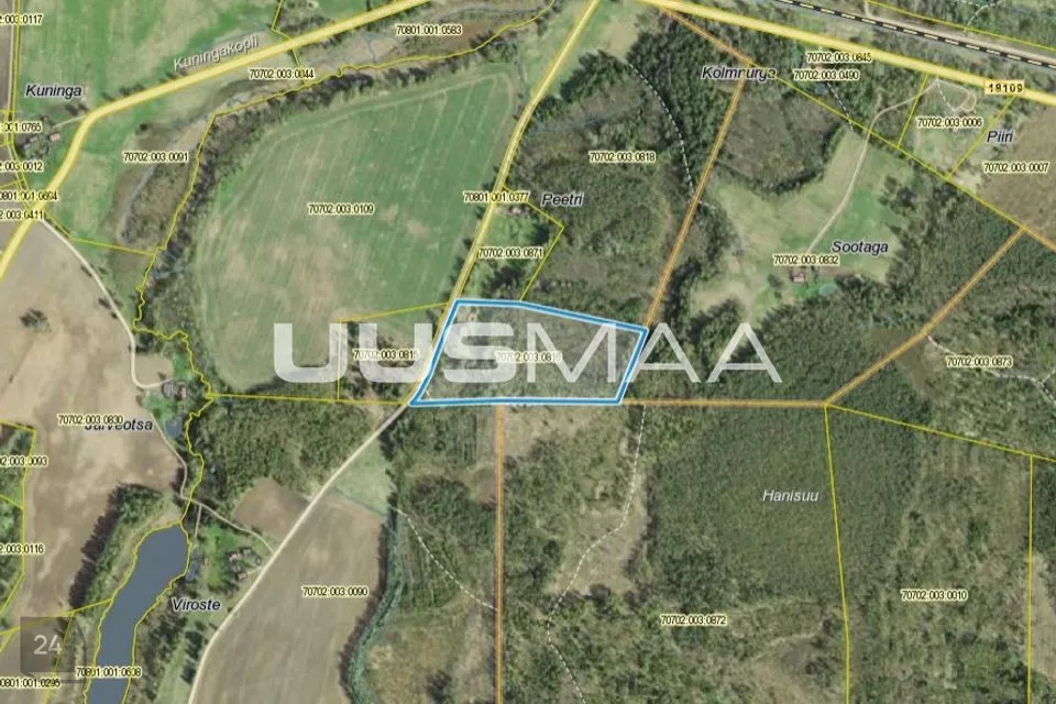 Maatulundusmaa Maa  -  Räpina vald, Võiardi küla