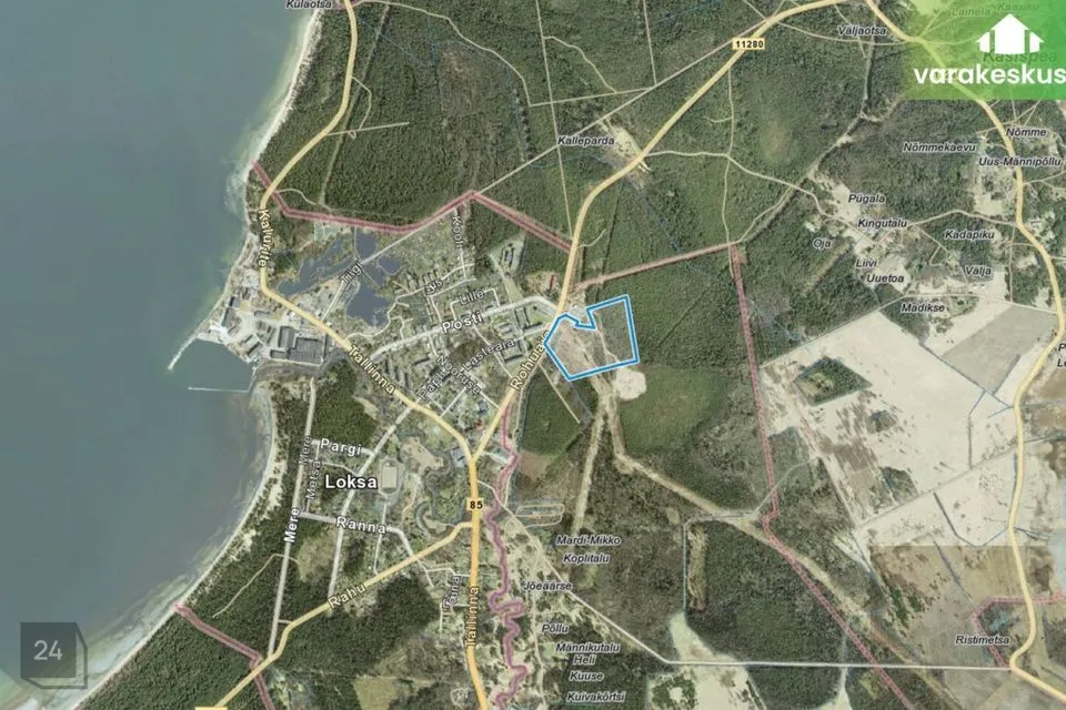 Maatulundusmaa, 113487 m² участок в Kuusalu vald, Loksa küla - фото 4