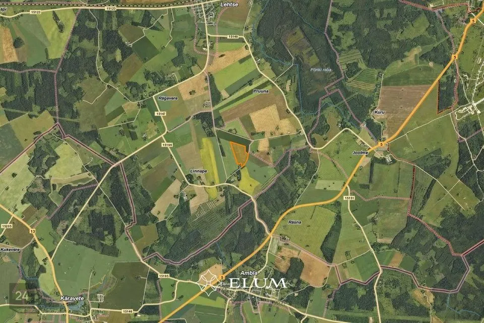 Maatulundusmaa, 133507 m² участок в Tapa vald, Linnape küla - фото 4