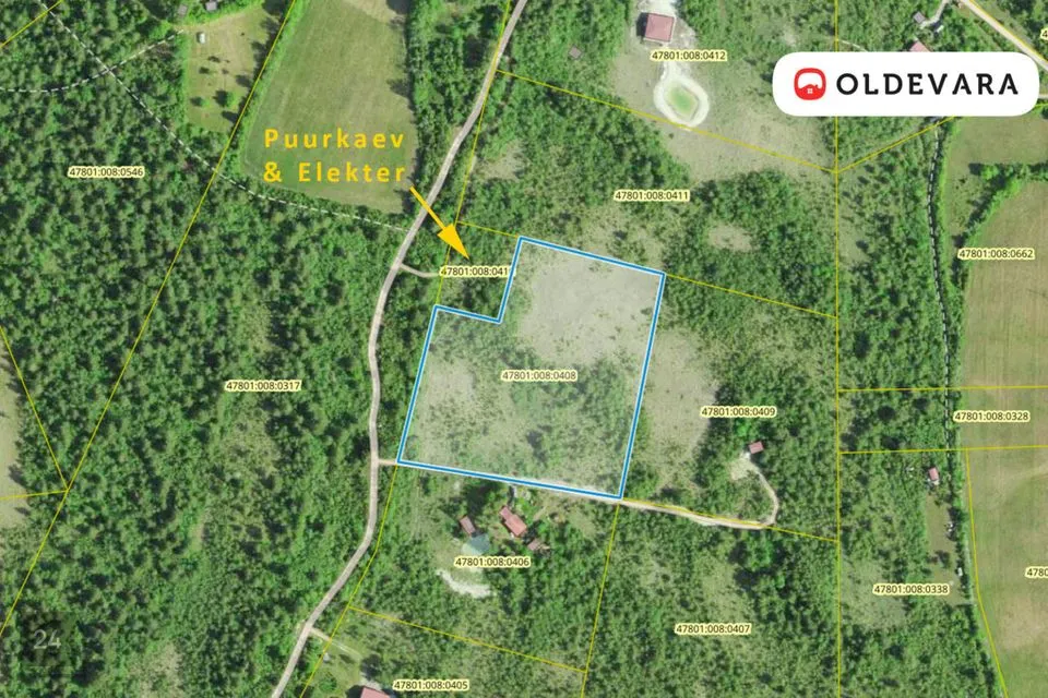 Земля жилой застройки, 12173 m² участок в Muhu vald, Rässa küla - фото 4