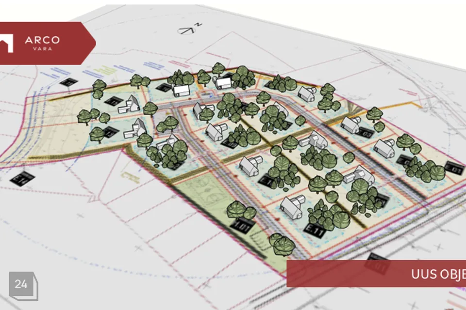 Земля жилой застройки, 49091 m² участок в Häädemeeste vald, Uulu küla - фото 4