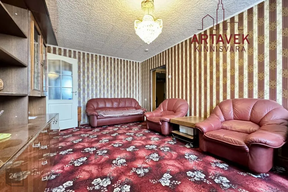 3-room apartment in Kohtla-Järve linn, Ahtme linnaosa