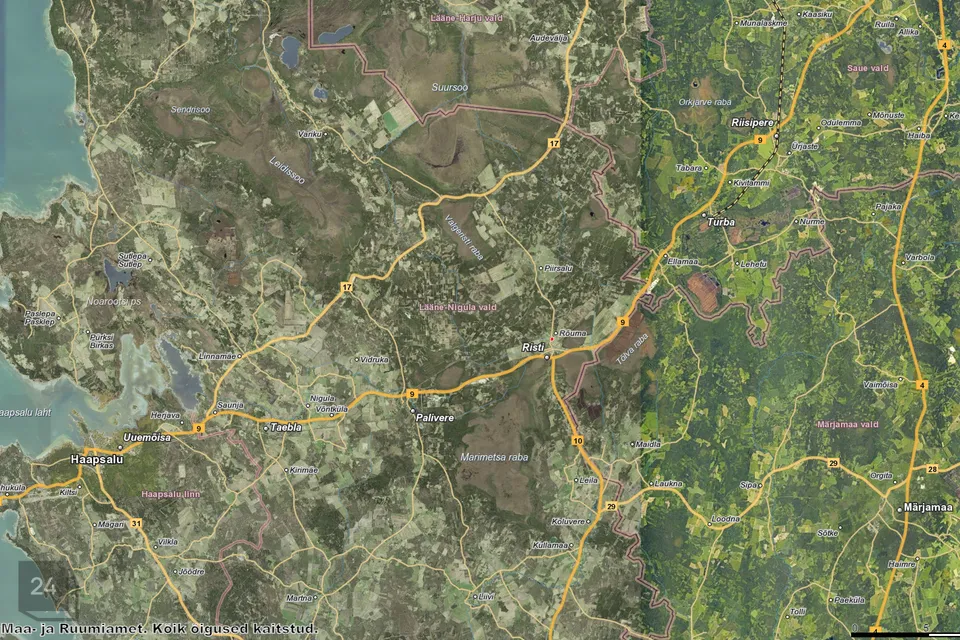 Maatulundusmaa, 7846 m² участок в Lääne-Nigula vald, Rõuma küla - фото 3