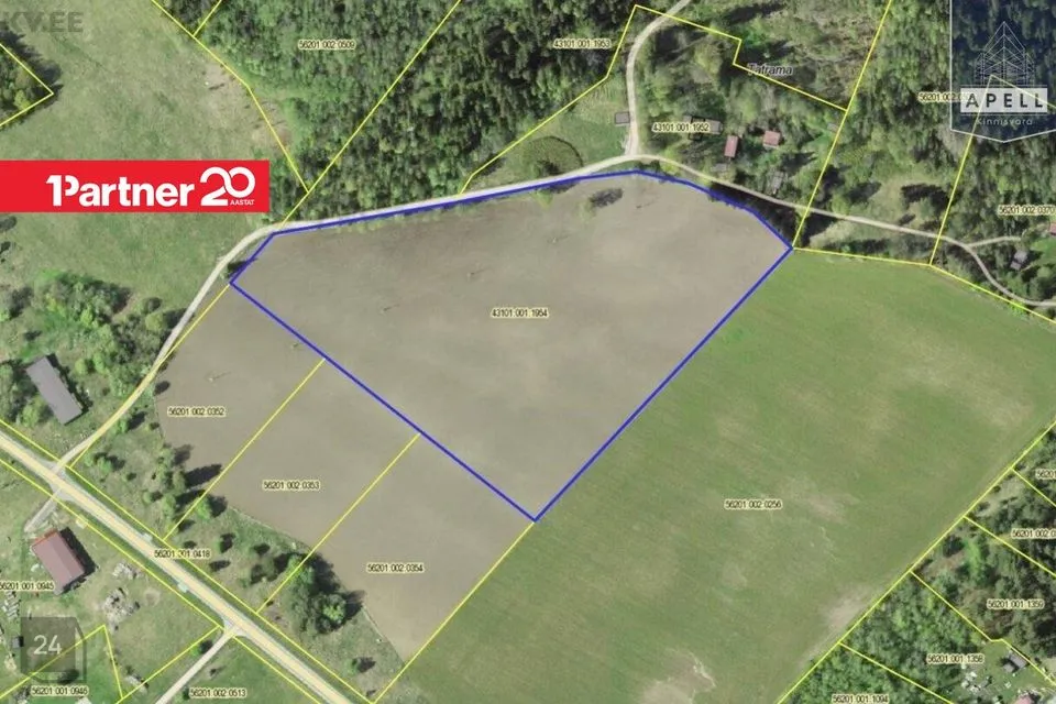 Maatulundusmaa, 36606 m² Maa  -  Lääne-Harju vald, Vilivalla küla - foto 2