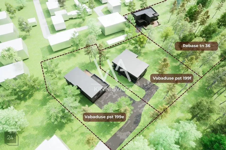 Elamumaa, 2190 m² Maa  -  Tallinn, Nõmme linnaosa