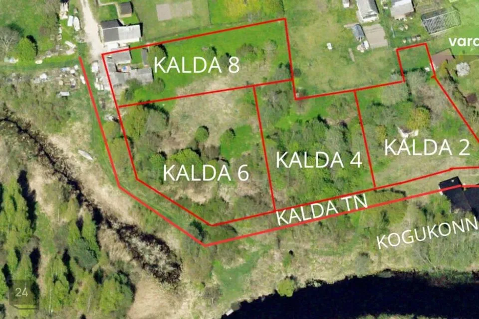 Земля жилой застройки, 1492 m² участок в Alutaguse vald, Alajõe küla - фото 3